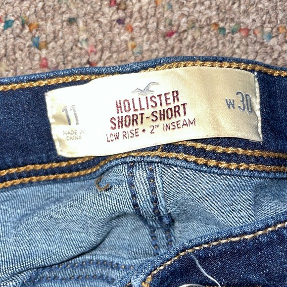 Hollister Short Jean Shorts size 30 - Picture 3 of 3